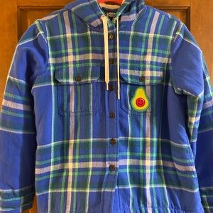 Lands end Sherpa Lined Fleece